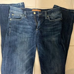 Joes boot cut jeans size 27
